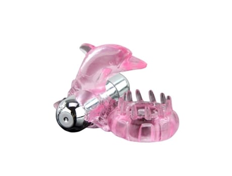 Anillo Vibrador Love Dolphig Ring Rosa BAILE