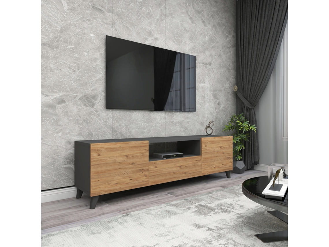 Mueble de TV [EN.CASA] (Multicor - Tablero de Aglomerado - 46 x 140 x 30 cm)