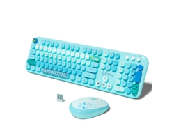 Conjunto De Teclado Y Ratón Inalámbrico Mofii De 104 Teclas Usb Para Portátiles Y Ordenadores De Sobremesa De Oficina