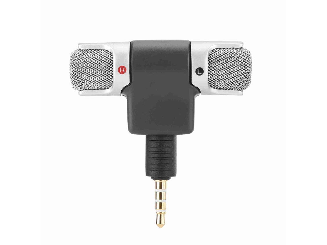 Micrófono Inalámbrico Digital Estéreo Mini Profesional De Mano Con Conector De 3,5 Mm Para Teléfonos Móviles Y Ordenadores.
