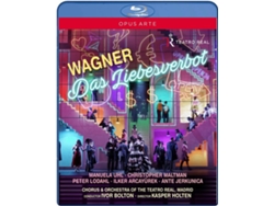 Blu-ray Video Uhl/Maltmann/Lodahl/Bolton/Teatro Real Madrid/+ - Das Liebesverbot (1 CDs)