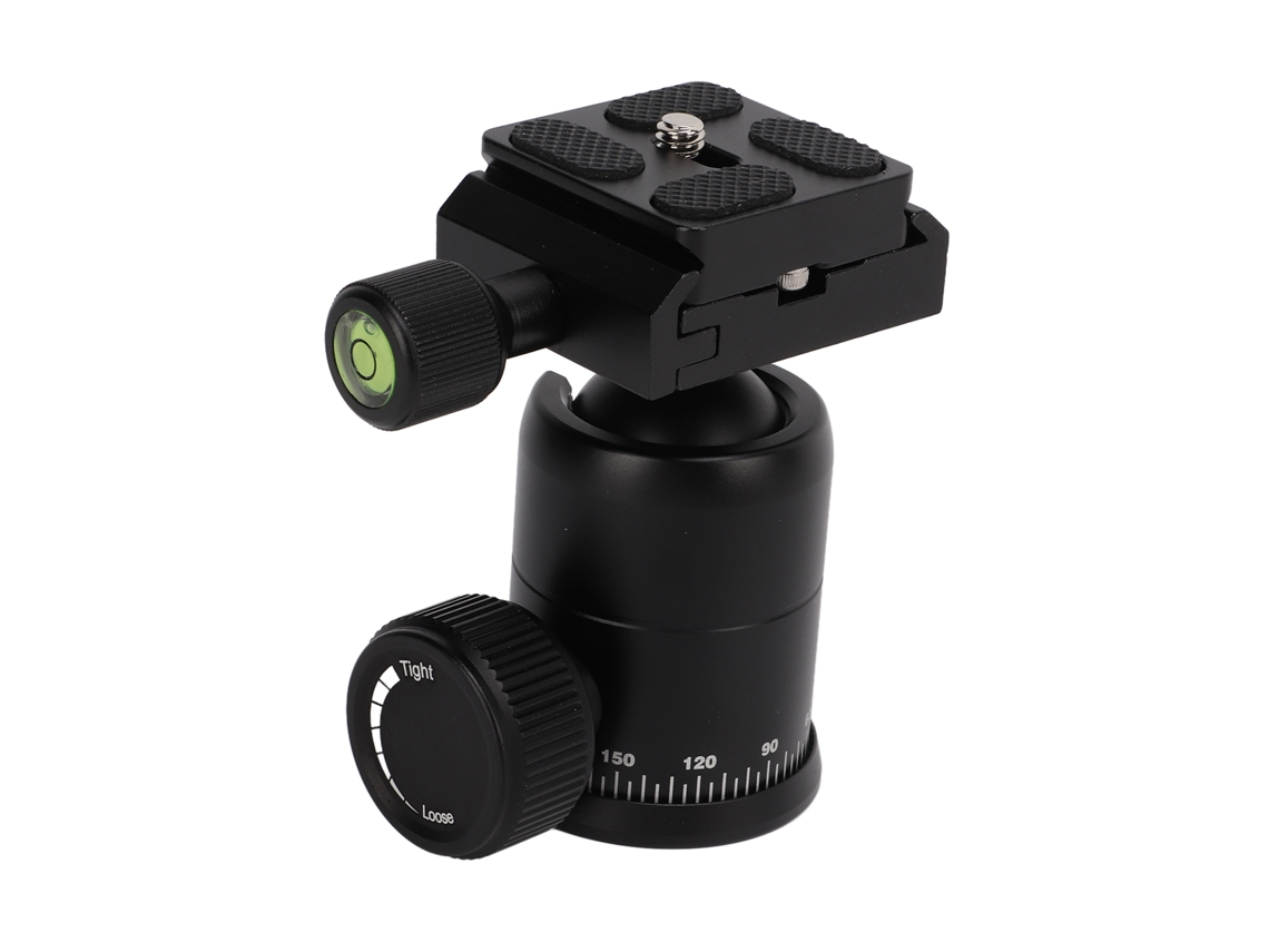 Cabeza Giratoria De Pelota Para Trípode, 360° Rotatoria, De Liberación Rápida Y Panorámica, Mini Tamaño