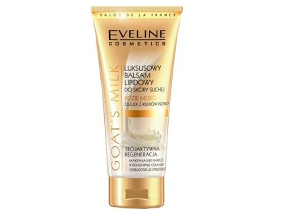 Eveline Cosmetics Bálsamo Lipídico Con Leche De Cabra Para Piel Seca, 200 Ml