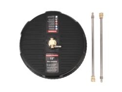 Limpiador de superficies para lavado de autos de 15 pulgadas y 3600 psi con 2 accesorios