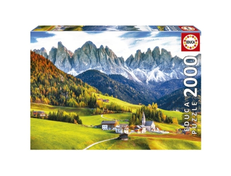 Puzzles 2D EDUCA Otoño en las dolomitas (Edad Mínima Recomendada: 14 años)