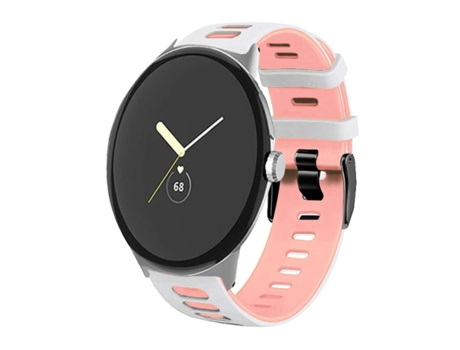 Correa para Google Pixel Watch Blanco y Rosa