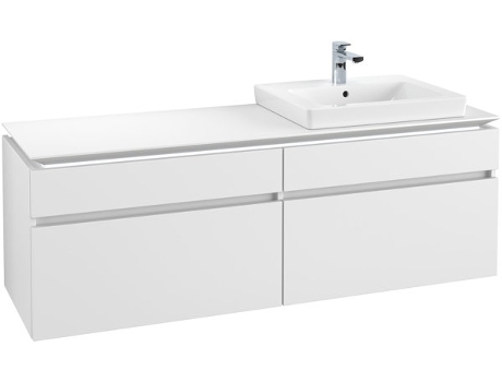Villeroy &amp Boch Legato Vanity unit B675 1600x550x500mm lavabo a la derecha iluminación LED