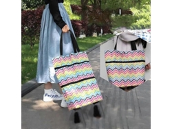 Carrito de compras plegable 2 en 1 GOKOCO en tela Oxford.