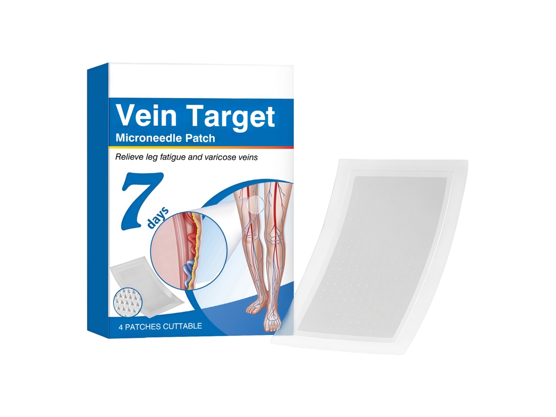 Parche Microneedles para Cuidado de Pernas