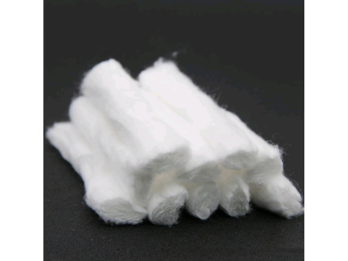 1 Bolsa De Aceite De Tocino De Algodón Orgánico De Alta Absorción Para Atomizadores Rda