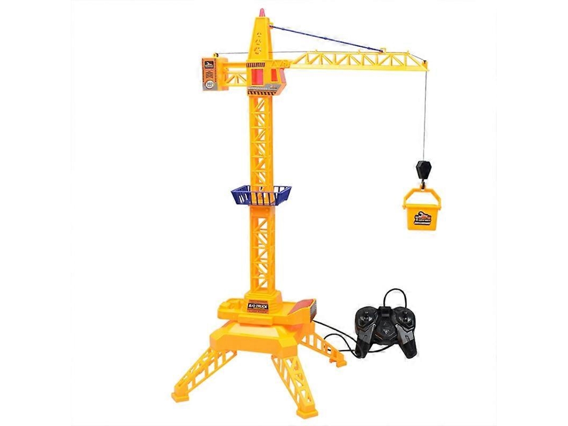 Interesante grúa torre de control remoto para niños, divertido juguete de Halloween Ly Ebike