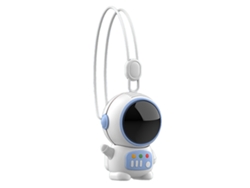 Ventilador De Cuello Portátil Para Astronautas, Sin Aspas, Recargable Por Usb, 2 Velocidades, Azul.