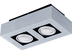 DL EGLO LOKE 1 2X5W 2X400LM 25000H  ALUM