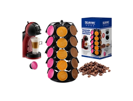 Classificador vertical de 20 cápsulas de café formato dolce gusto