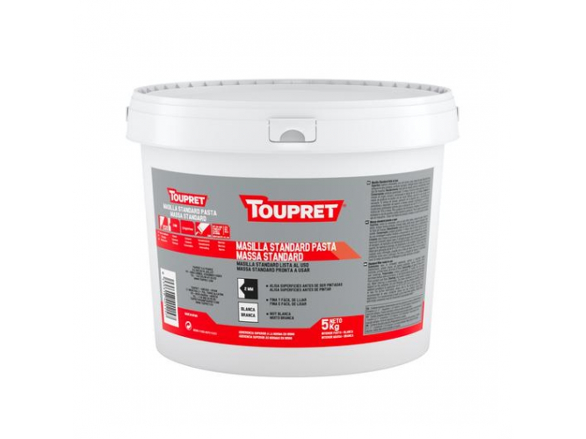 Masilla TOUPRET Standar En Pasta 5 Kg