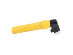 Pinza para electrodo de soldadura 400a, herramienta para soldadura por arco, portaelectrodos amarillo.