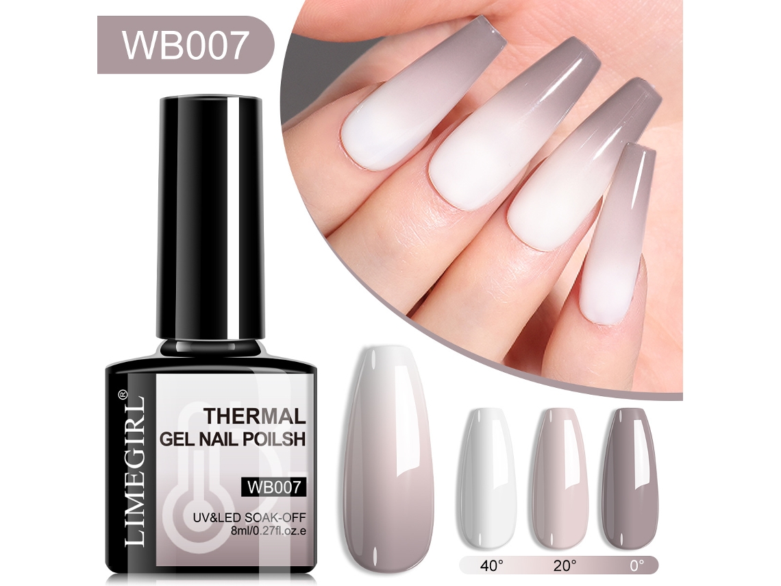 Esmalte de uñas en gel - Color termocrómico deslumbrante 7