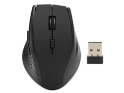 Ratón Óptico Inalámbrico De 2,4 Ghz Con 6 Botones, Diseño Ergonómico, Funciona Con Pilas, Para Pc/portátil Con Windows.