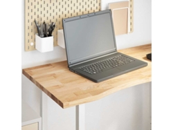 Tablero Escritorio Rectangular Madera Maciza Roble Sin Tratar