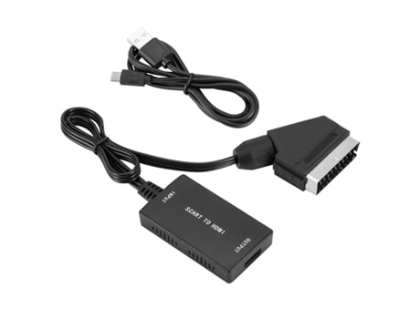 SCART a HDMI-compatible HD 720P/1080P Switch Converter Scart en HDMI-compatible Out Video Audio Converter Adapter para HDTV DVD