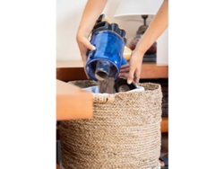 ECODE® Aspirador de Trineo sin Bolsa 900W, Sistema Multi Cyclone, Filtro Doble HEPA, Depósito 2L, Cepillo Mascotas, Apto Todas Superficies ECO-370
