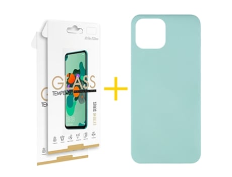 Conjunto de Protectores de Pantalla para iPhone 11 Pro Max SKYHE Verde (2un)