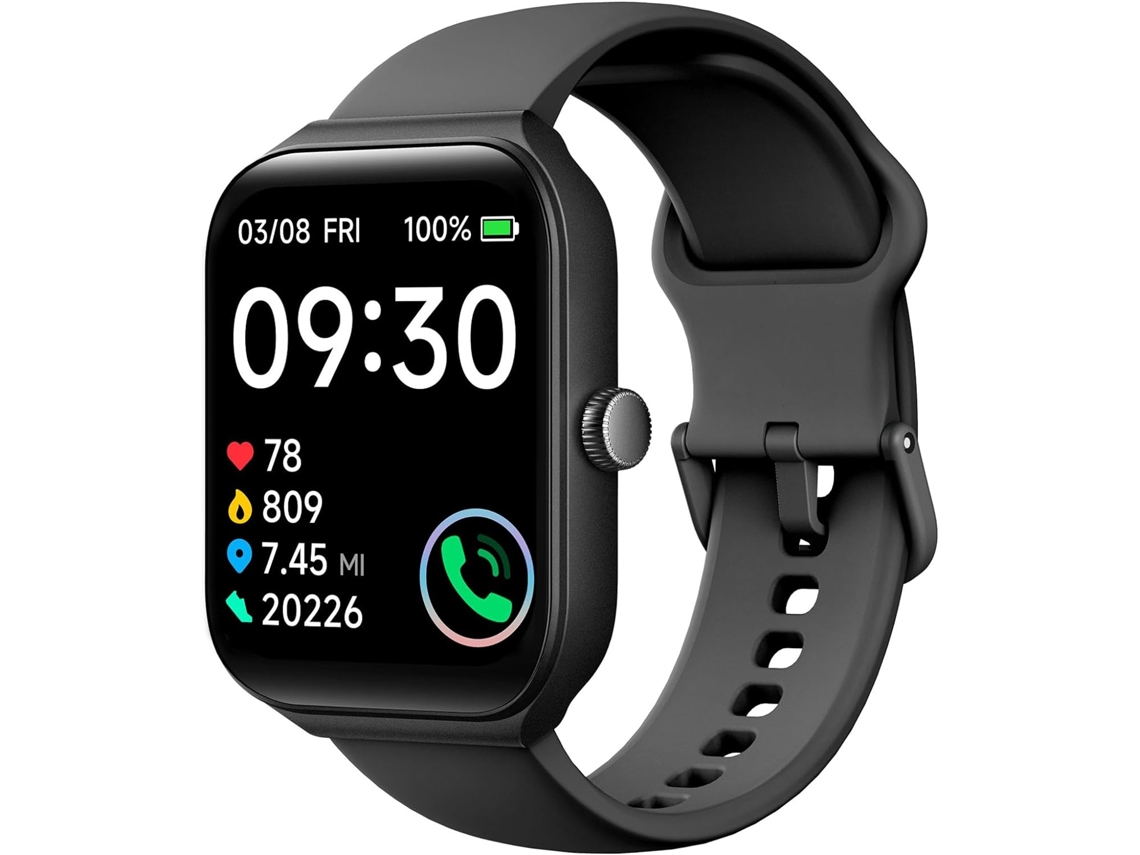 Reloj Inteligente Para Hombre Y Mujer Con Alexa Integrado, Monitor De Actividad Física De 1,95", Respuesta Y Realización De Llamadas, Resist