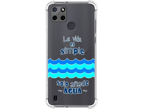 Carcasa Realme C21Y / C25Y TUMUNDOSMARTPHONE Agua Multicolor