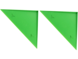 Protectores De Esquina Triangulares De 2 Piezas Para Mesas De Futbolín, Material Duradero