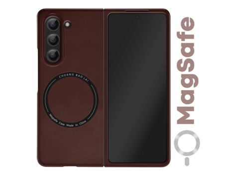 Funda para Samsung Galaxy Z Fold 5 AVIZAR Rojo