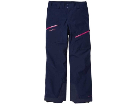 Pantalones para Mujer MARMOT Jm Pro Azul para Esquí (S)