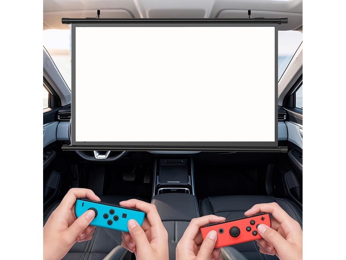 Mini Pantalla De Proyección Manual Retráctil Para Coche/suv, Pantalla De Proyector Portátil, Pantalla Pequeña