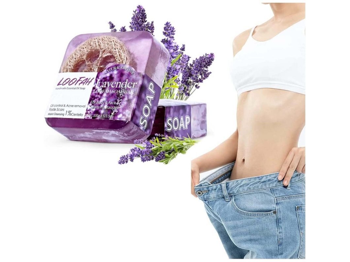 Jabón Orgánico Desintoxicante, Drenaje Linfático, Pérdida De Peso, Natural, Hidratación, Masaje Corporal