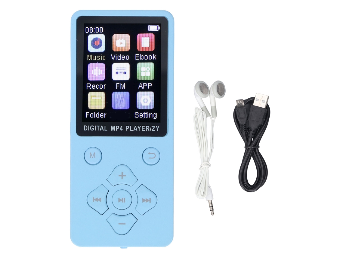 Reproductor de música (pantalla a color de 1,8 pulgadas, Bluetooth 5.0)