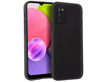 Funda Cool Silicona para Samsung A037 Galaxy A03S Negro