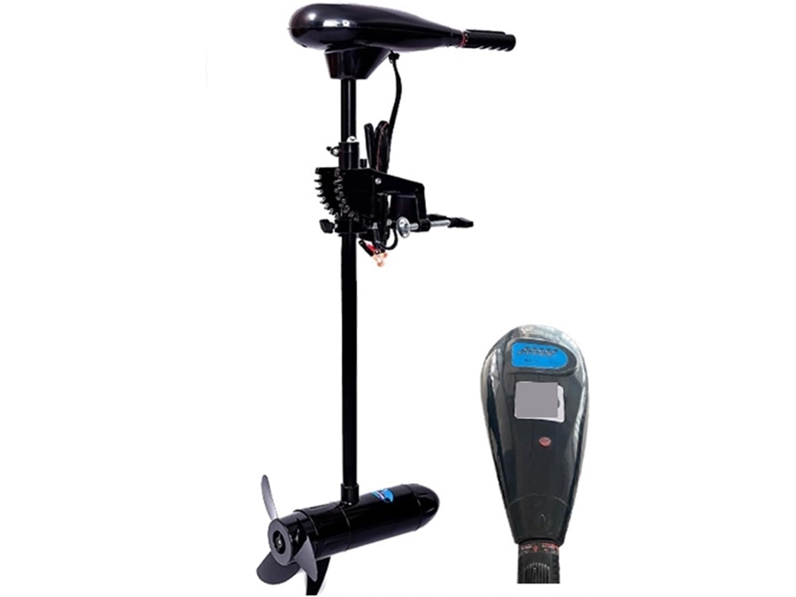 Motor Fueraborda Para Bote Inflable, Kayak, Equipo De Arrastre Eléctrico 50 Lbs 12 V, Inflable, El