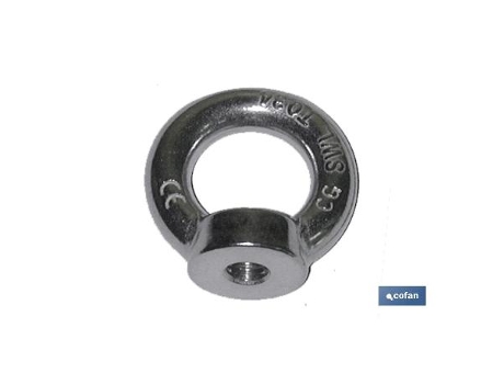 Anilla elevacion hembra din 582 m-22 zn