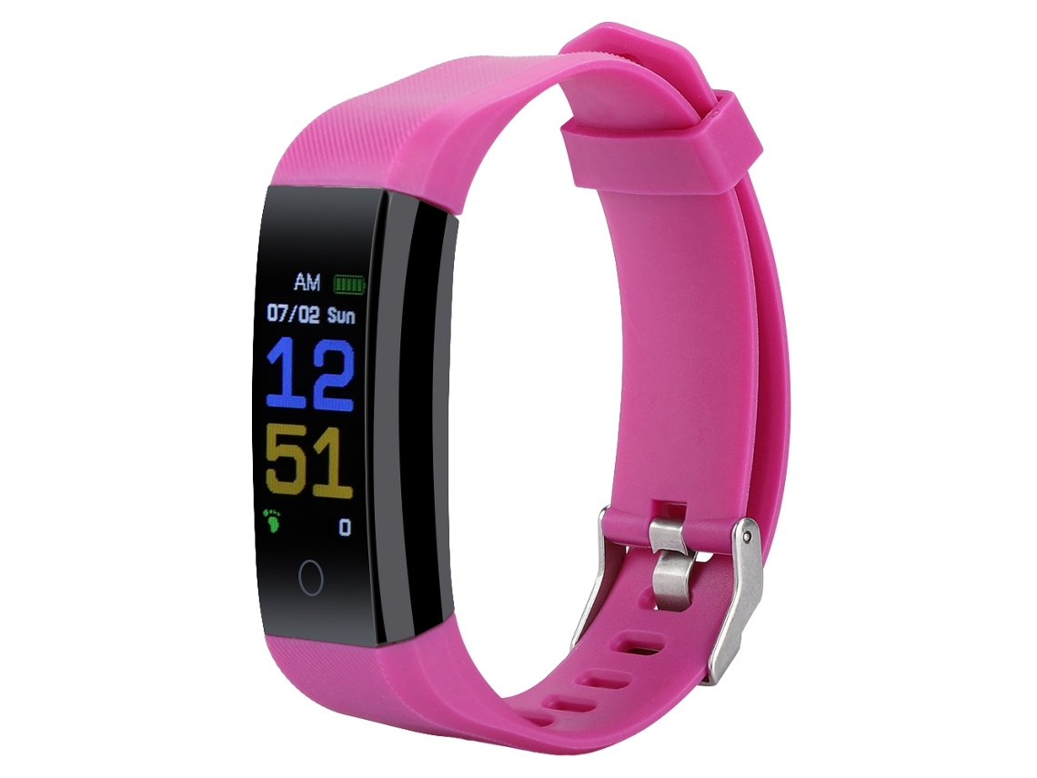 Reloj Pulsera Inteligente Impermeable 115p Con Monitor De Ritmo Cardíaco Y Presión Arterial