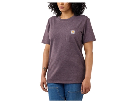 Camiseta Unisex CARHARTT Ajuste Original Workwear Morado (XS)