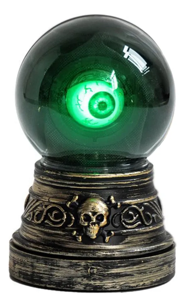 Nueva decoración gótica de cristal para Halloween.