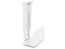 Soporte vertical p/cpu 340-540mm blanco montaje bajo la tapa de la mesa.
