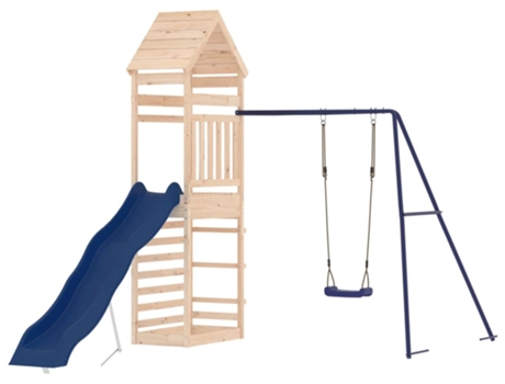 Multi-Actividades VIDAXL de exterior en Madera maciza de pino (Edad Mínima Recomendada: 4 años)