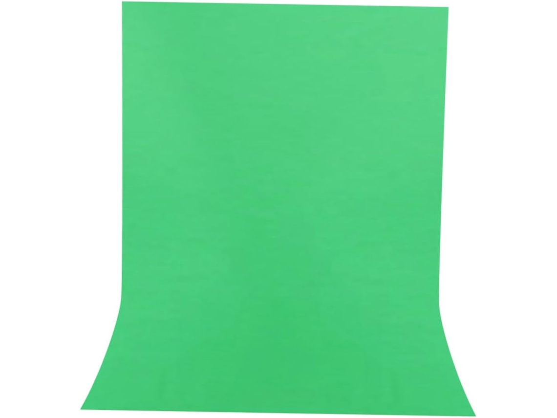 Fondo Verde Liso Para Fotos Y Vídeos De Estudio - Dimensiones Verticales