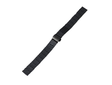Correa de reloj universal con textura de fibra de carbono para Sam