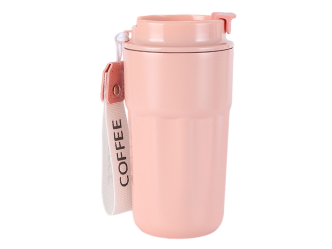 MEOIRUERY Taza térmica de acero inoxidable con tapa hermética