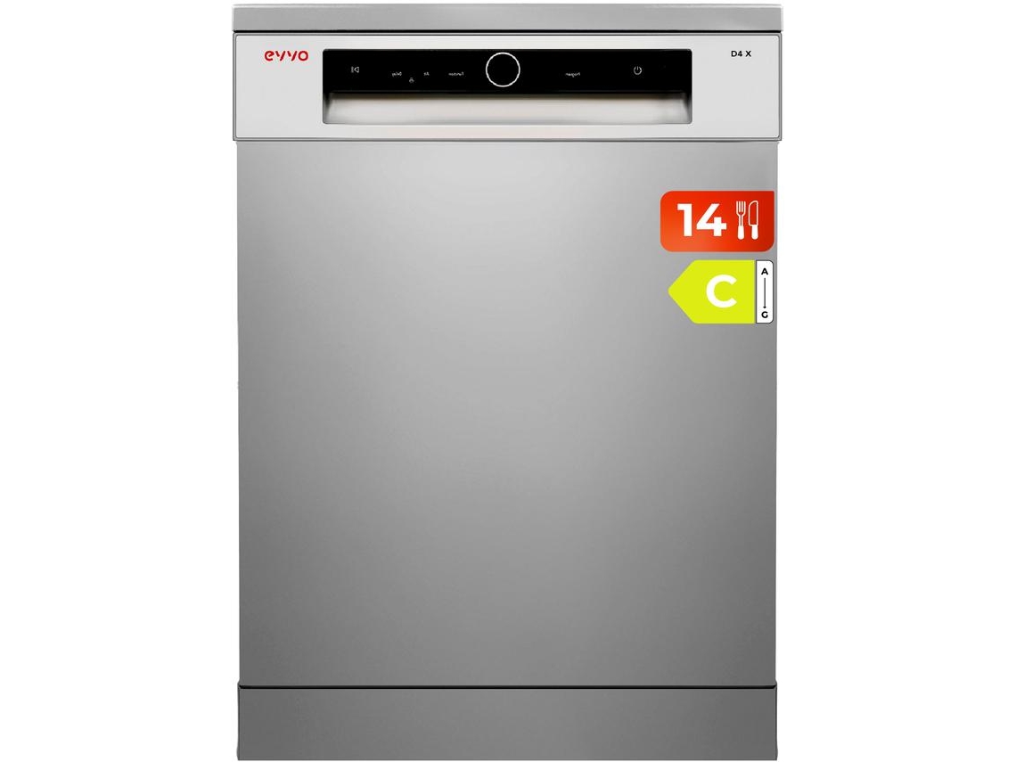 Lavavajillas EVVO D4X / 14 cubiertos / Inox