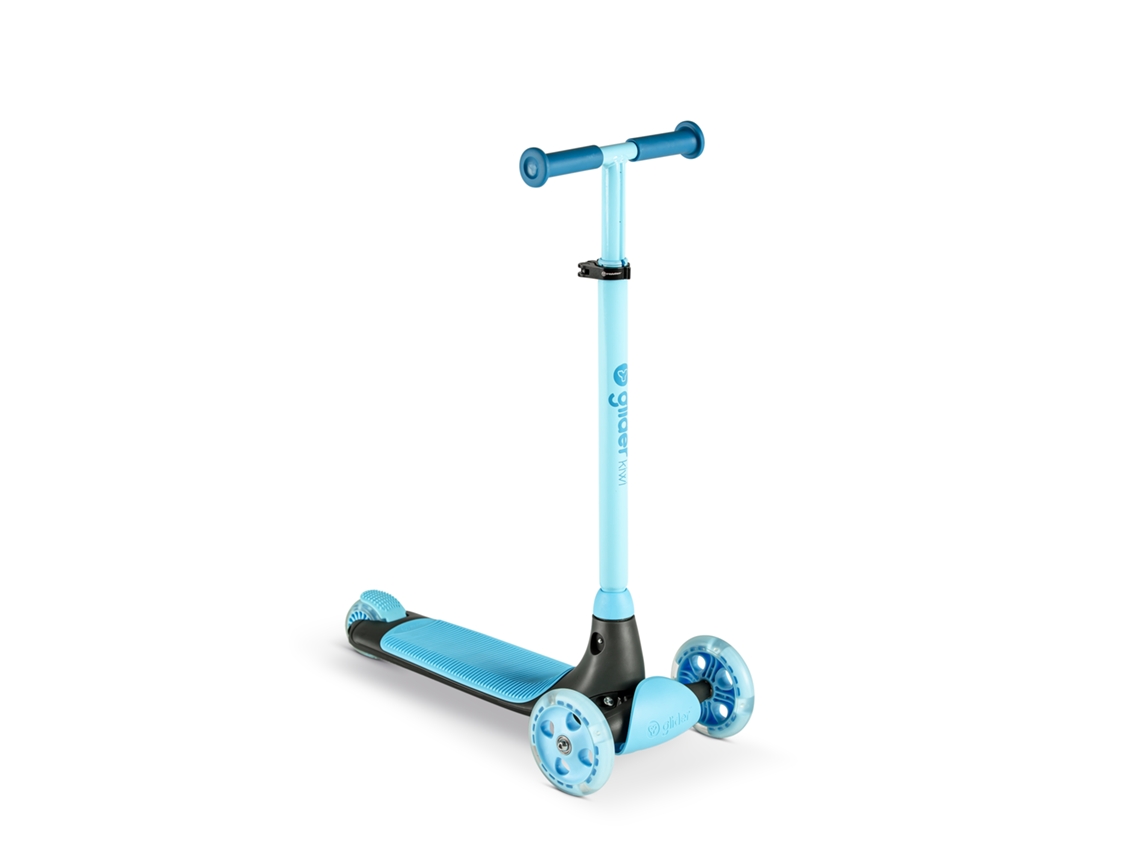 Patinete YVOLUTION Yglider Kiwi 3 Ruedas Azul (Edad Mínima: 3 Años - 54.5 x 26 x 80 cm)
