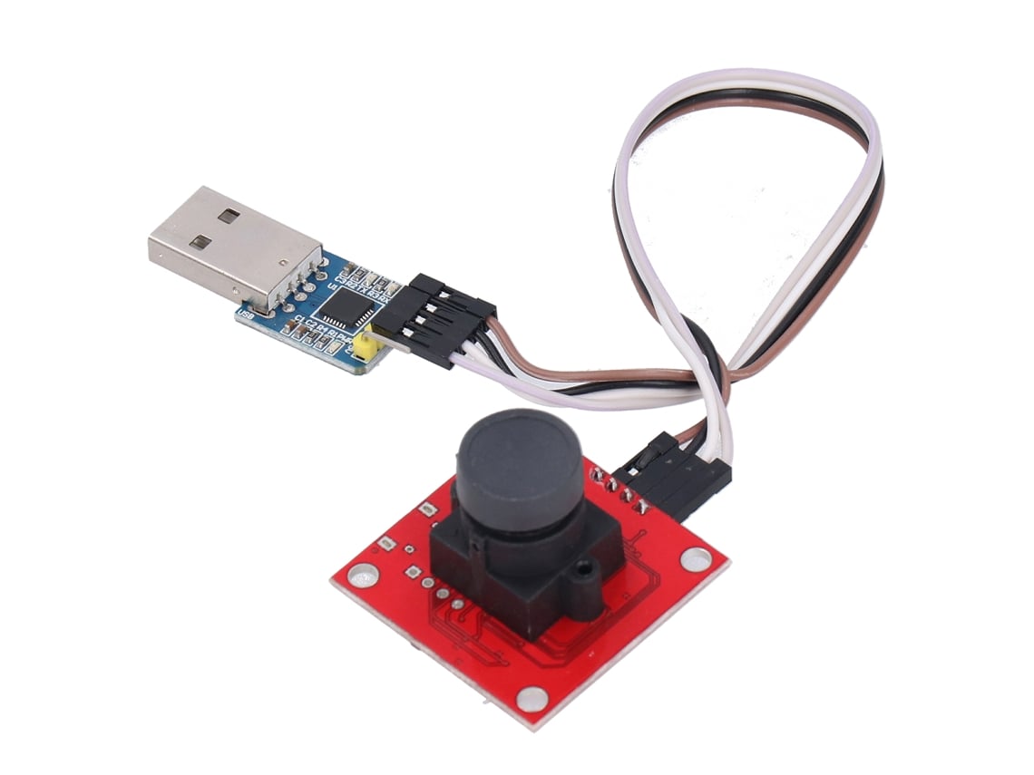 Módulo De Cámara Usb Ov2640 Salida Jpeg Hd Diy Sistema De Video Webcam Imagen Monocromo