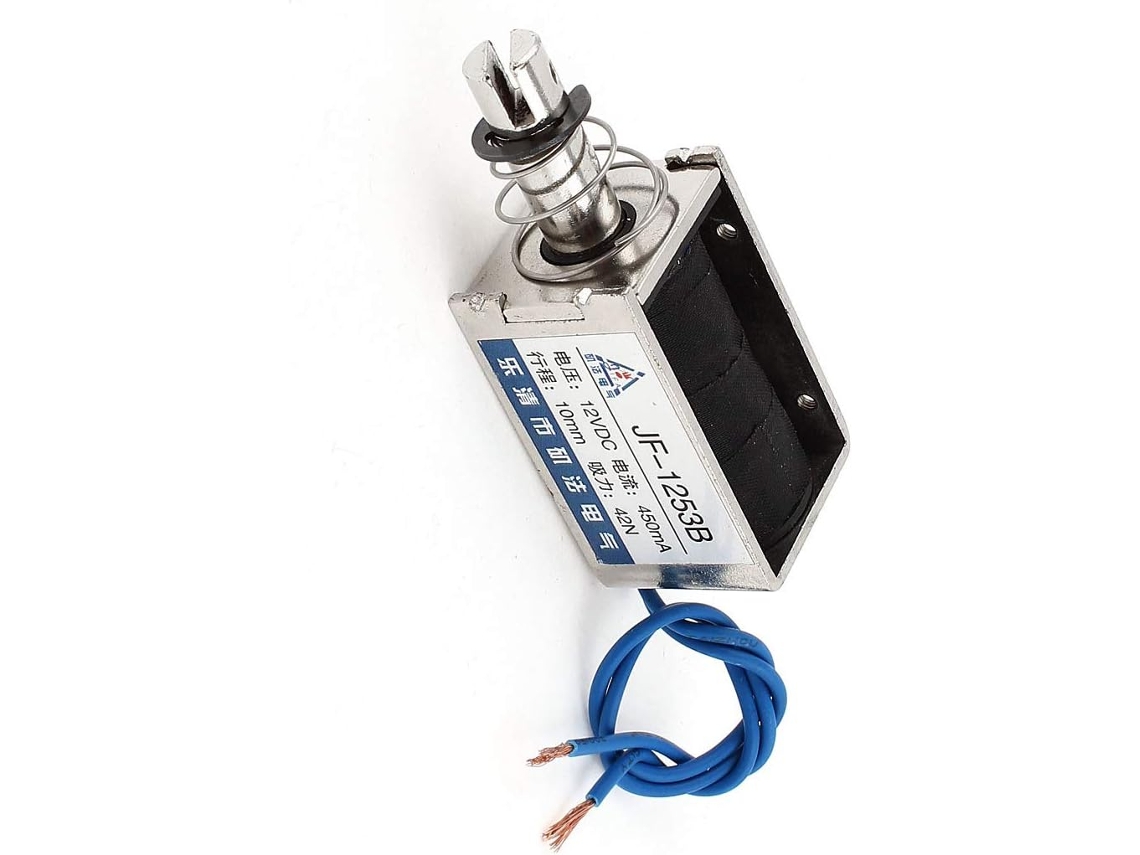 Imán Lineal Electromagnético De 12 V Cc