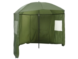 Paraguas de pesca grande impermeable Oxford Vidaxl (240 x 210 cm)